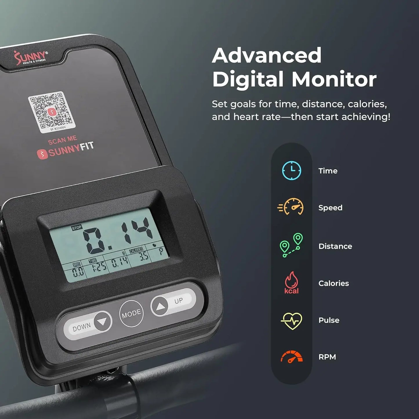 Stationary Exercise Upright Bike w/Pulse Sensor & 4-Way Adjustable Seat, Cycling Machine for Home Cardio Training, Optional Resi