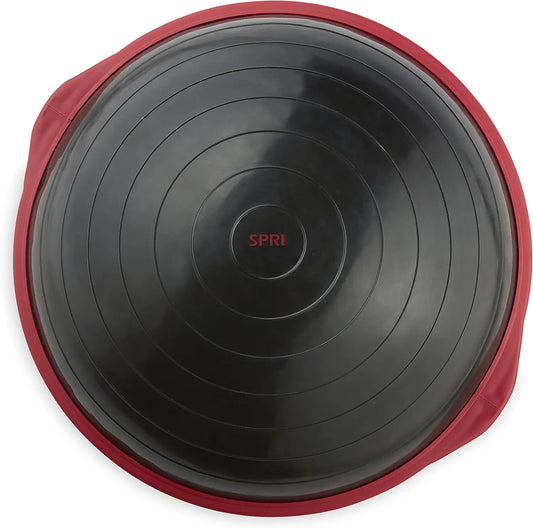 Balance Trainer Dome Shape Half-Exercise Ball with Non-Skid Base - Pro (65cm) or Sport (50cm) for Balance Training, Strength Bui